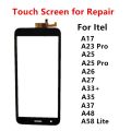 Touch Screen For Itel A58 Lite A48 A37 A35 A23 Pro A25 A17 26 27 A33 Plus Front Panel LCD Display Out Glass Repair Replace Parts. 