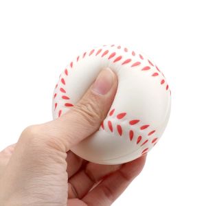 ZEEMIN 6CM Pu Foam Fidget Sensory Stress Ball Childrens Toy Foam Sponge Basketball Vent Football Tennis Baseball Preschool Education