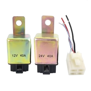 High Performances Car 12V 24V 4Pin Relays for Vehicle Air Conditioner with Overload Protection Automotive Cooling Needs