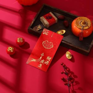 【Ship in 24H】现货速发spots新年红包2026结婚过年春节高档新款通用烫金通用高档利是封红包New Year Red Envelope 2026 Wedding New Year Spring Festival High