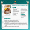 Bango Kecap Manis 700gr - Menu Buka Puasa Masak Semur Daging Scrambled Egg. 