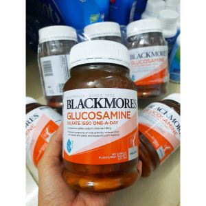 Bổ Khớp Blackmores Glucosamine Sulfate 1500 mg One a day chai 180 viên của Úc - Giảm sưng phù cải thiện các hoạt động của khớp xương cải thiện các triệu chứng đau nhức của bệnh viêm khớp. Cắt đứt cơn đau triệt để.