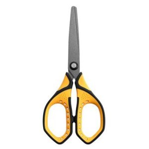 🇸🇬 Teflon Coated Stainless Steel Scissors Non Stick Cut Kitchen Office Home School Work Student Teacher Workshop Warehouse Industrial Art Craft Gift Travel Mini Small Japanese Food Grade Heavy Duty Anti Rust Portable Metal Cutter Equipment Deli Tool