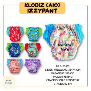 ORI Clodi AIO Klodiz Izzypants Clodi All in One Popok Kain Anak Anti Air