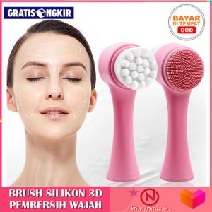 Nita Skincare - Brush Silikon 3D Brush Wajah Sikat Wajah untuk Membersihkan Pori Pori Wajah