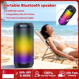 Wireless Bluetooth Speaker Outdoor Waterproof Home Audio Large Volume Portable Bass Cannon