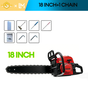 ​Suminoe 5800W Gasoline Chainsaw 18/20/22/24 Inch High Power Portable Wood Cutting Saw with Full Accessories and Original Case