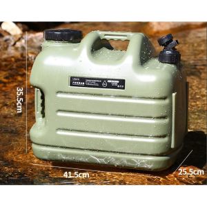10/18/25L Outdoor Portable Bucket Camping with Faucet Bucket Household Water Storage Bucket