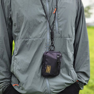 คอลเลกชันกระเป๋ามินิซีรีส์ญี่ปุ่นใหม่ชายและหญิงที่มีสายคล้องคอกระเป๋าเงินใส่เหรียญทรงสั้นซิปมีสไตล์กระเป๋าเก็บบัตรเหรียญกระเป๋าคลัตช์