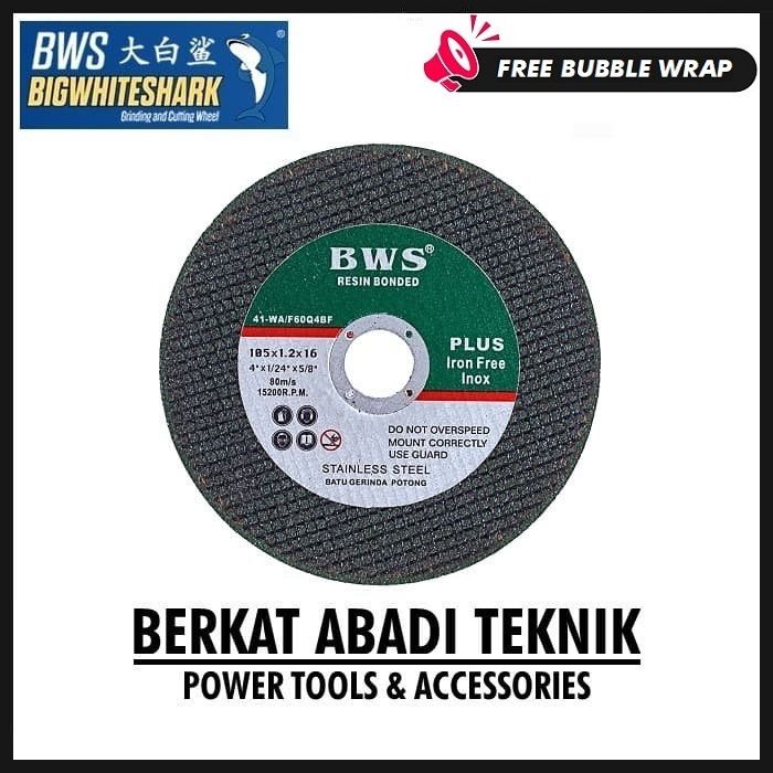 BWS Batu Potong Besi 4 x 1 Mata Gerinda Cutting Wheel Hijau 4 Inch ...