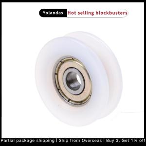 [Yolandas] ตลับลูกปืนล้อไนลอน6x30x10มม. ร่องรูปตัวยู