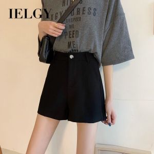 Classifiedgy Phong Cách Hàn Quốc Quần Short Ống Rộng Và Mỏng Tất Cả Phù Hợp Với Eo Cao Giản Dị Phù Hợp Với Quần Short Phương Tây