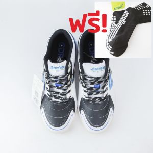 รองเท้าฟุตซอล Breaker (BK211) [ฟรีถุงเท้ากันลื่น]  ยึดเกาะเหนือชั้นคล่องตัวสูงสุด แถม1ถุงเท้า