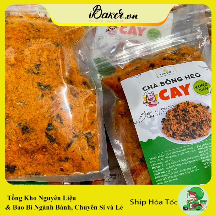 [500g, 200g] Chà bông heo cay rong biển BNFOOD | Lazada.vn