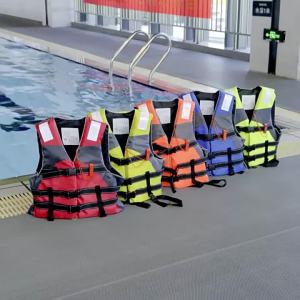 《501》 ชุดชูชีพเรือลอยน้ำสูงสำหรับผู้ใหญ่และเด็ก ชุดชูชีพฉุกเฉินสำหรับผู้ใหญ่