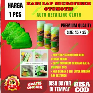lap microfiber mobil motor lap besar microfiber premium 35 x 45 lap microfiber halus motor mobil