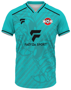 Jersey Futsal FAEYZA SPORT BEE TOSCA Desain Modern - Bahan Milano - Warna Biru Tua
