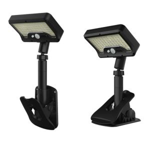URBAG LED beads Solar Sensor Light solar charging Waterproof Outdoor courtyard lights Dual-use IP65 Standing Clip Lamp outdoor