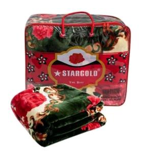 Koria Luxe Floral Flannel Throw Blanket - 2kg/2.5/3kg Korean Style Soft & Cozy Bedding