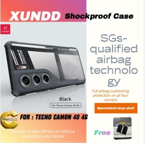 Tecno Camon 40 4G XUNDD Beatle Airbag Shockproof Case