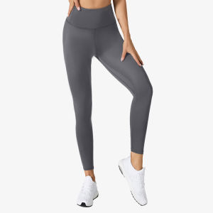 【CAMPOUT】กางเกงออกกำลังกายวิ่งเอวสูงกางเกงโยคะพีชเอวสูงกันนู้ดกางเกงรัดรูปเหน็บเอวระบายอากาศได้ดีแห้งเร็วมาใหม่