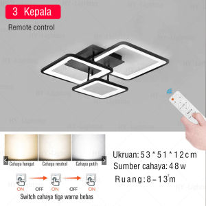 Nordic lampu gantung ruang tamu LED lampu langit-langit kamar tidur lampu hias interior ruang makan 25