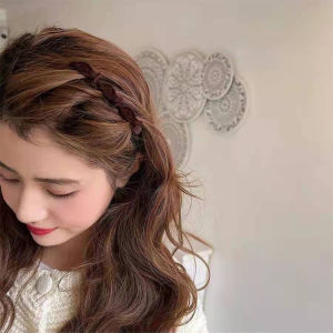 Minwen Flocked Bangs Hair Clip Headwear Duckbill Hair Claws Barrettes Vintage Hair Clips Hairgrip Braided Fashion Hairpins Hair Accessories Headwear