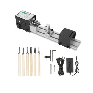 🚀【รับประกัน 10 ปี】【จัดส่งฟรี】2000W เครื่องกลึงขนาดเล็ก เครื่องกลึงโลหะแบบ Diy เครื่องกลึงขนาดเล็กสำหรับเครื่องประดับขัด เครื่องมือโรตารี่สำหรับขัด