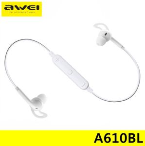 Awei A610BL Bluetooth V4.0 Sports Stereo Surround Sound Earphone with Built-in HD Microphone