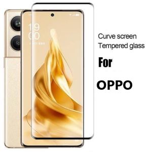 ฟิล์มกระจก กาวขอบ OPPO Reno8T Reno10 Reno10Pro Reno11 Reno11Pro FindX2Pro FindX3Pro FindX5Pro กระจกเต็มจอ กาวขอบข้าง Temperedglass