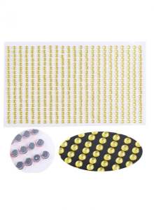 260pcs Acrylic Crystal 3d Sticker car Rhinestones Sticker Self Adhesive Decorative Stickers