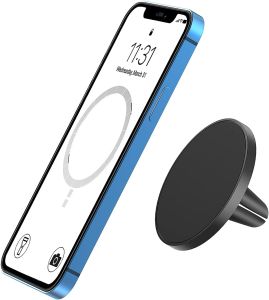 TechMatte MagGrip Car Vent Mount Magnetic Air Vent Smartphone Holder for iPhone 17 16 15 14 13 12 Series