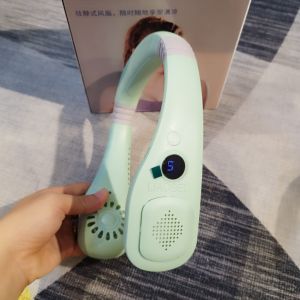 Quạt Đeo Cổ Không Cánh Tích Điện Liaobel 5 Cấp Độ Gió Siêu Nhẹ