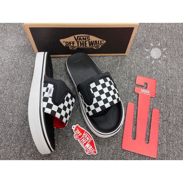 Mens slide on vans best sale