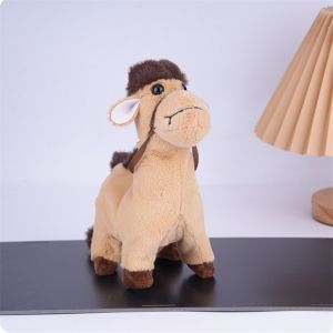 NEXTYOO Con lạc đà sống động như thật Đồ chơi thú cưng điện tử Chuyển tiếp Chức năng âm thanh Đồ chơi điện Đồ chơi âm nhạc Tính năng hát Đồ chơi nhồi bông hình thú