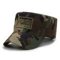 hotSpring and autumn new style short brim sunscreen hat men's baseball cap flat top cap camouflage hat. 