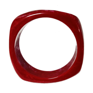 Nhiều Màu Nhựa Vòng Đeo Tay Không Thường Xuyên Vuông Hình Học Bangle Tuyên Bố Phụ Kiện Cổ Tay Phụ Kiện Cho trang phục hàng ngày