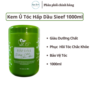 Kem ủ Xả hấp dầu Collagen mềm mượt Sieef - 870ml