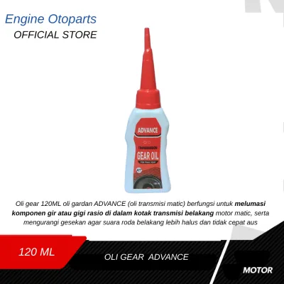 Oli Gardan 120 100 ml Advance 100% ORIGINAL Pelumas Gear Honda Beat Vario Spacy Scoopy Genio dll
