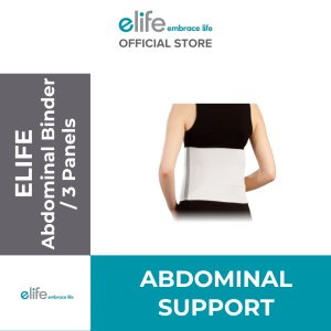 elife Abdominal Binder / 3 Panels (Abdominal Support) [E-WA052 /MWABD02] (1 Pcs)