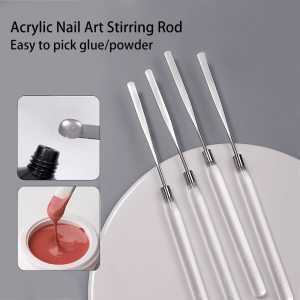 Stainless Steel Makeup Toner Spatula Mixing Stick Foundation Cream Mixing Tool Cosmetic Make Up Tool
