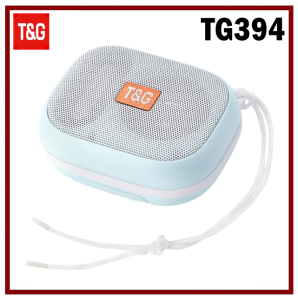 T&G TG394 TWS Loud Bass Portable Wireless Mini Bluetooth V5.3 Waterproof Speaker with Strap