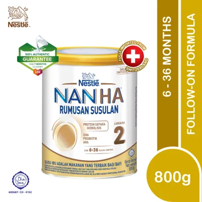 (EXP: 04-03-2027) NAN H.A.® Follow Up Formula Step 2 For 6-36 Months 800g