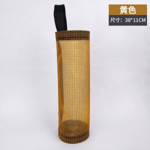 Organizer Hanging Kitchen Garbage Rubbish Beg Mesh Storage Plastic Bag DIspenser Bag Holder 垃圾袋收纳袋