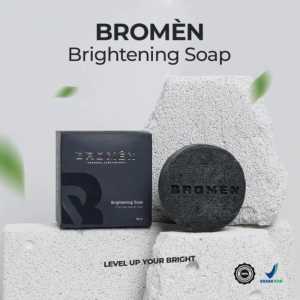 BROMEN Soap Brightening Sabun Cuci Muka Perawatan Pencerah Wajah Pria