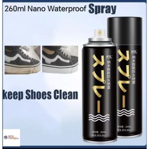 260ML DUER Sneaker Nano Waterproof Spray Water Repellent for All Shoe Types Quick-Drying & Long-Lasting Protection