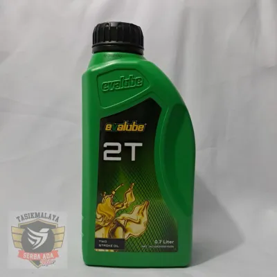 OLI EVALUBE 2T TWO STROKE OIL 07 LITER 100% ASLI