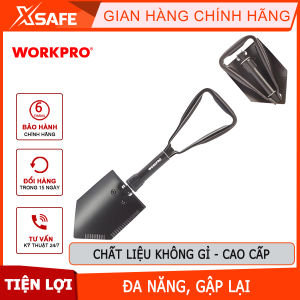 Xẻng bằng thép (gập lại được) Workpro - WP335006