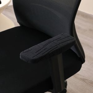 JURHOMIE Stretch Chair Armrest Covers Jacquard Solid Color Chair Armrest Slipcovers  Thickened Arm Rest Covers Office Computer Chair