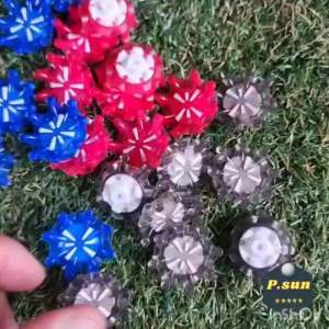 ปุ่มรองเท้ากอล์ฟ 14pcs. Spikes golf cleats แบบรุ่น Fast twist 3.0 & tour lock system (มีรู/เดือยกลางปุ่ม)New solf spikes